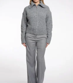 Rino&Pelle Vest met ritssluiting Grijs XXL gray Best