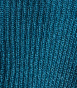 La Fée Maraboutée V-hals petrol blauw vest petrolBlue Sale