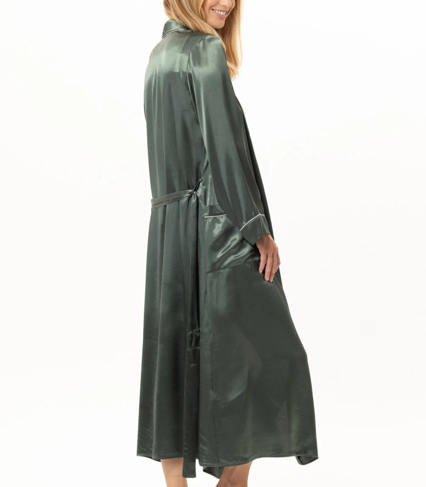 LE CHAT Viscose badjas DARCY 160 green Online