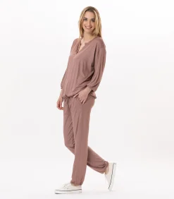 LE CHAT Viscose joggingpak RAMATUELLE 902 brown Clearance