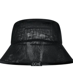 ÚCHÈ vissershoed met logo black New