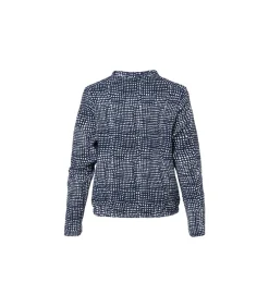 Mart Visser Vivian Print Jacket Navy / Wit navyBlue/white Sale