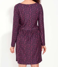 La Fiancée Vloeiende jurk KANEI violet Outlet