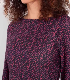 La Fiancée Vloeiende jurk KANEI violet Outlet