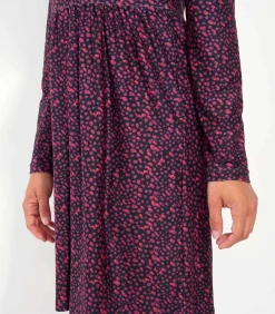 La Fiancée Vloeiende jurk KANEI violet Outlet