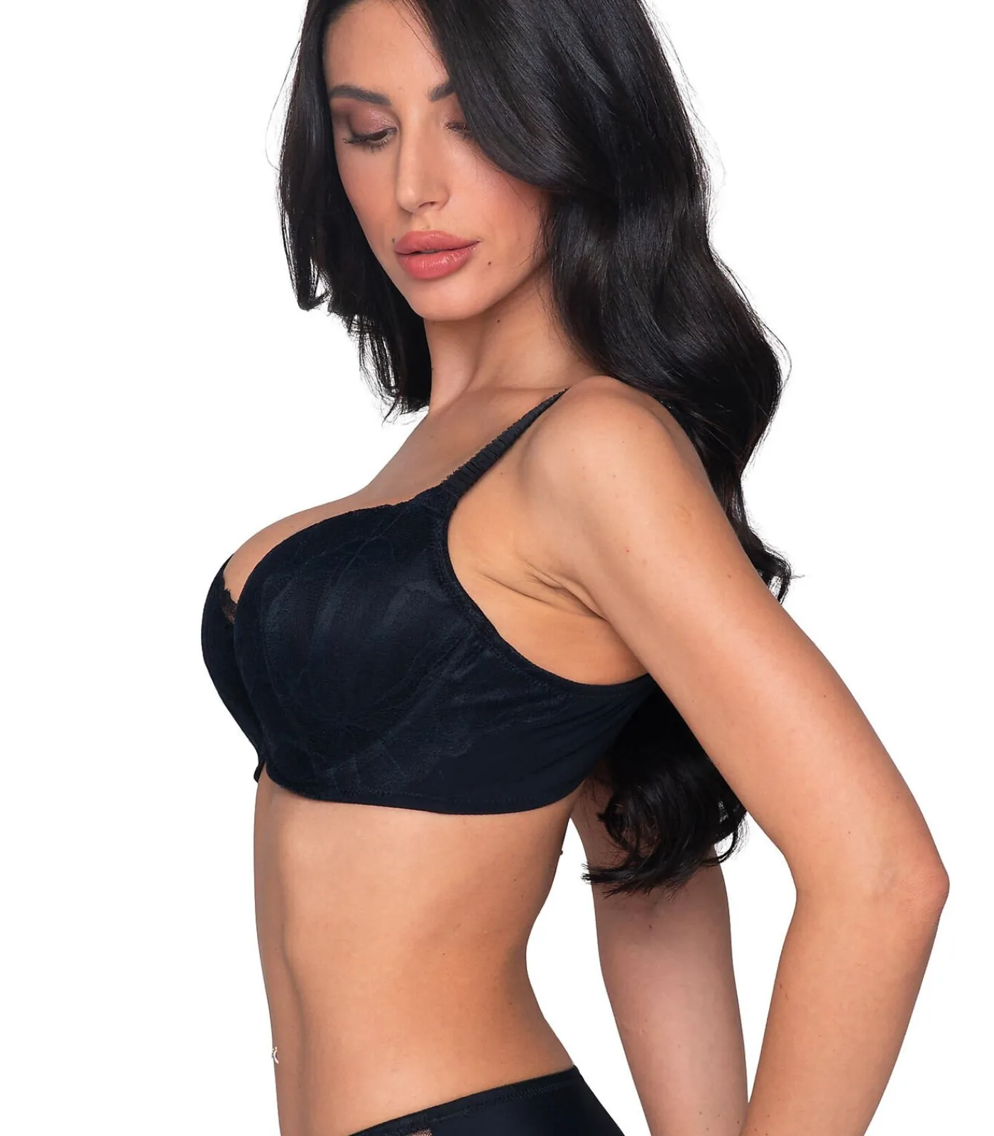 LUNA Voorgevormde balconette bh MELODY black Sale