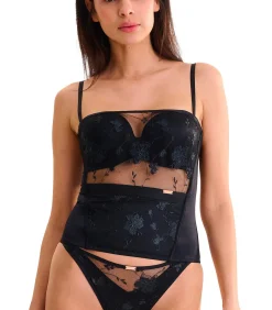 LISCA Voorgevormde balconette bustier met meerdere posities black Discount