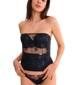 LISCA Voorgevormde balconette bustier met meerdere posities black Discount