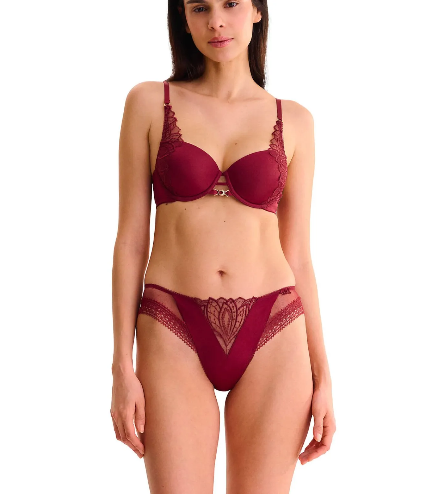 LISCA Voorgevormde beha ADVENTURE red Hot