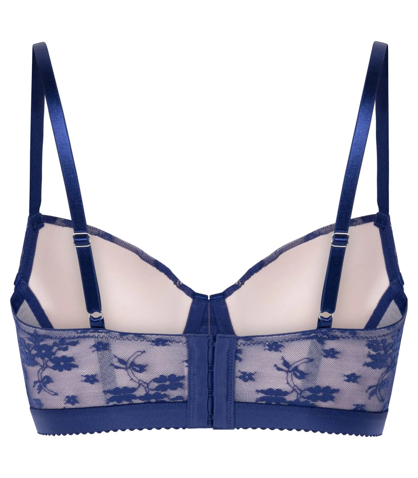 Hunkemöller Voorgevormde longline beugel bh Lou blue