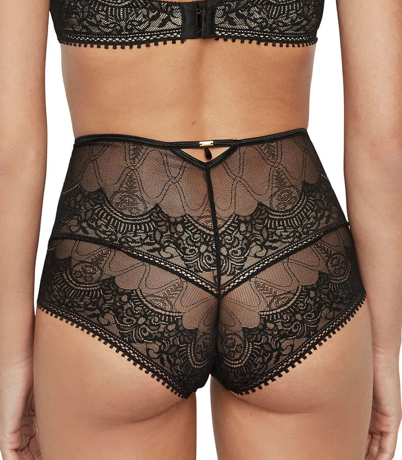 SELMARK Vormende slip met hoge taille AURUM black Outlet
