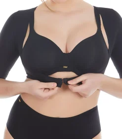 SELMARK Vormgevende arm bolero Curves black Hot