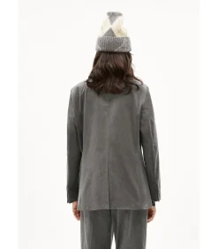 Armed angels Vrouwenblazer Benaai Corduroy gray