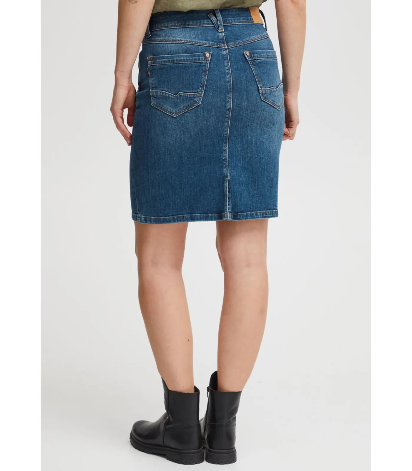Pulz Jeans Vrouwenrok Karolina HW blue Online