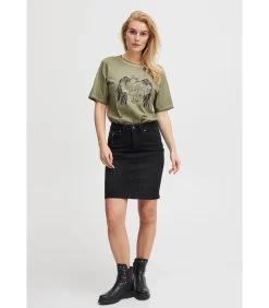 Pulz Jeans Vrouwenrok Karolina HW black Discount