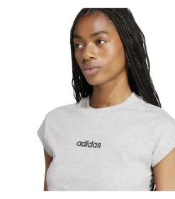 Adidas Sportswear W Lin Sj T gray Sale