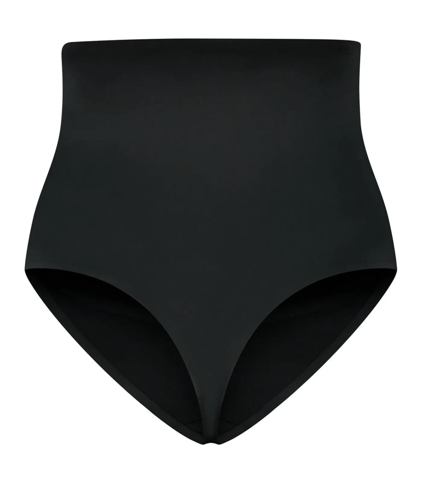 Bye Bra Waist Control Hoge Taille String | Zwart Xl black Discount