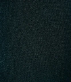 La Fée Maraboutée Wijde broek in petrolblauwe gebreide stof met elastische tailleband petrolBlue Outlet