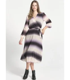 J&JOY Wikkeljurk met lange mouwen black Outlet