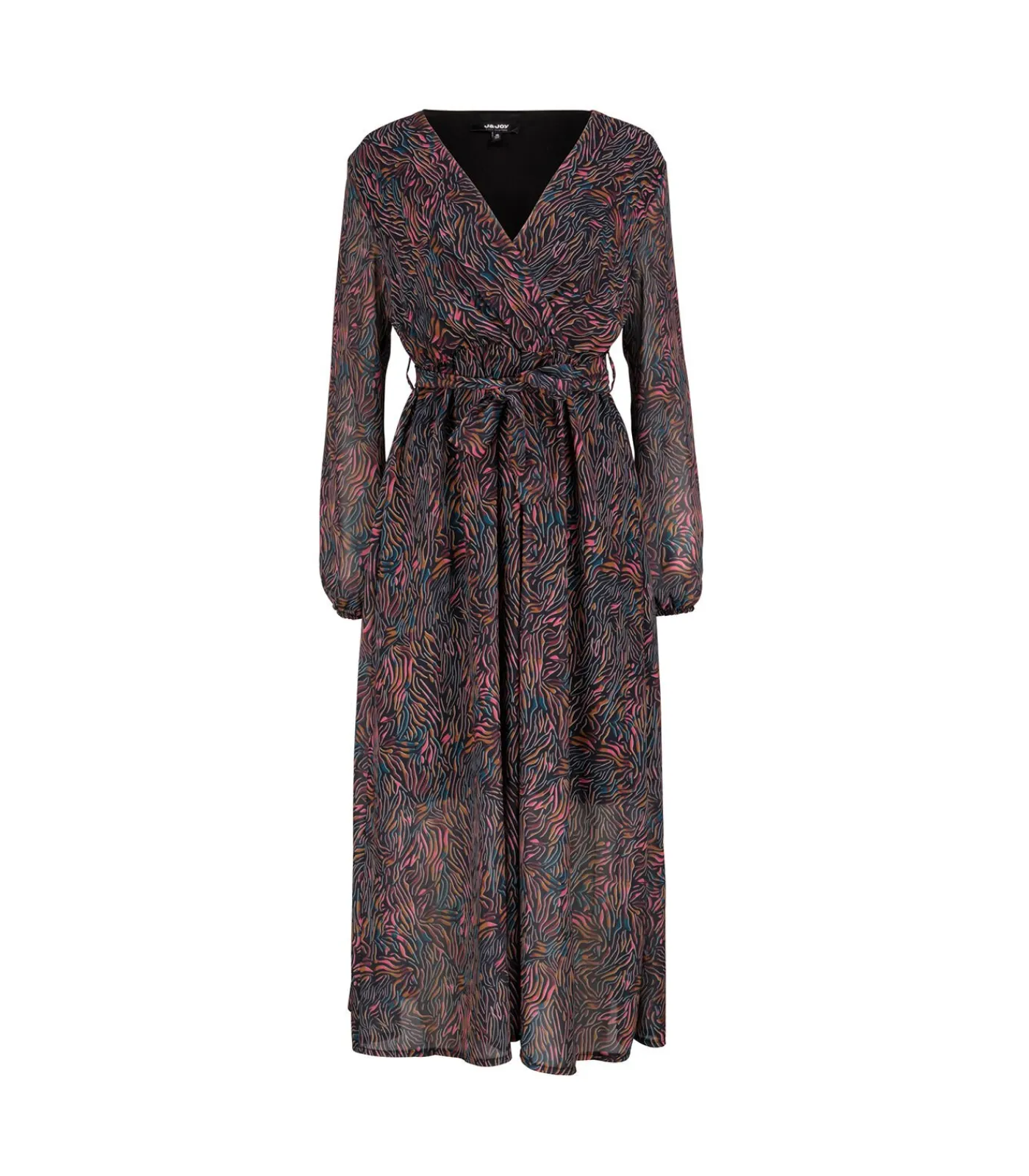J&JOY Wikkeljurk met lange mouwen multicolor Clearance