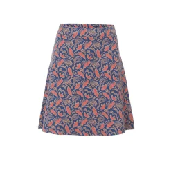 La Fiancée Zacht gebreide trapeze rok SIGRUN blueJeans