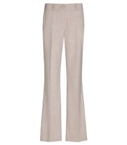 Marie Méro Zachtroze broek bootcut model pink New