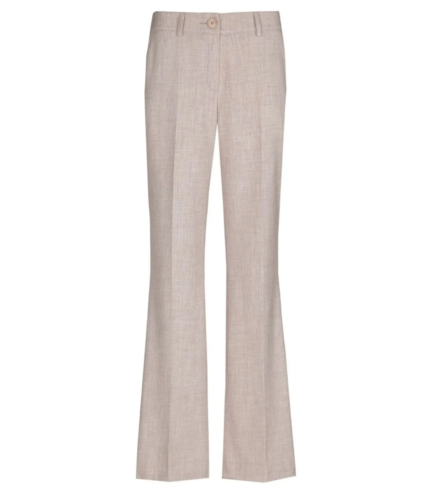 Marie Méro Zachtroze broek bootcut model pink New