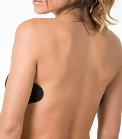 SELMARK Zelfklevende bandeau beha black Online