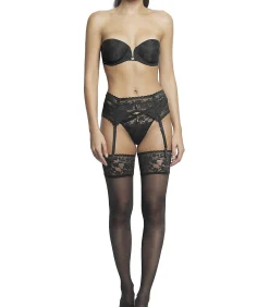 SELMARK Zelfklevende kousen Gabrielle black Best