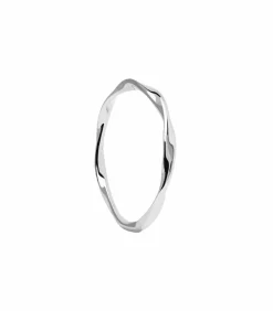 PDPAOLA Zilveren ring Spiral silver Discount