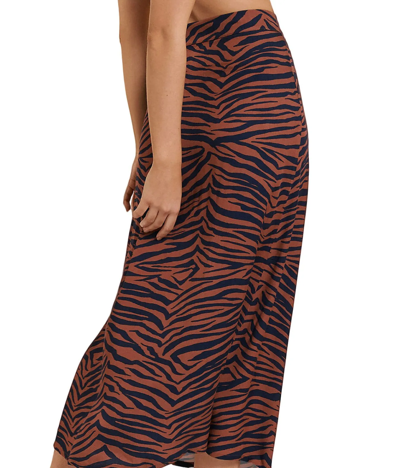 LISCA Zomerse wikkelrok Lima brown New