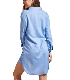 SELMARK Zomerset shirt shorts met lange mouwen COMPLEMENTOS blue Outlet