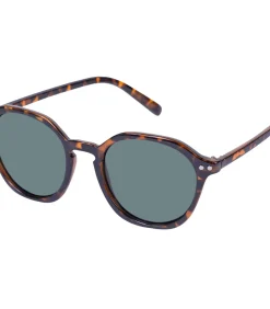 ISOTONER Zonnebril Gemengd rond Tortoiseshell lightBrown Discount