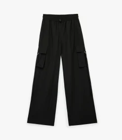 Koton Zwarte Broek Hoge Taille Met Zakdetail black Discount