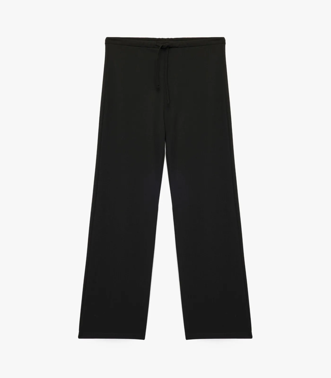 Koton Zwarte Broek Hoge Taille Wijde Pijpen black Outlet