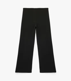 Koton Zwarte Broek Hoge Taille Wijde Pijpen black Outlet
