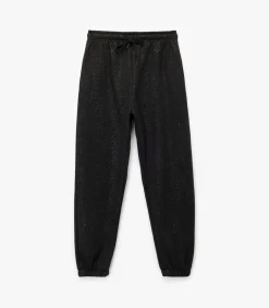 Koton Zwarte Jogger Met Zakdetails en Glitter black Outlet