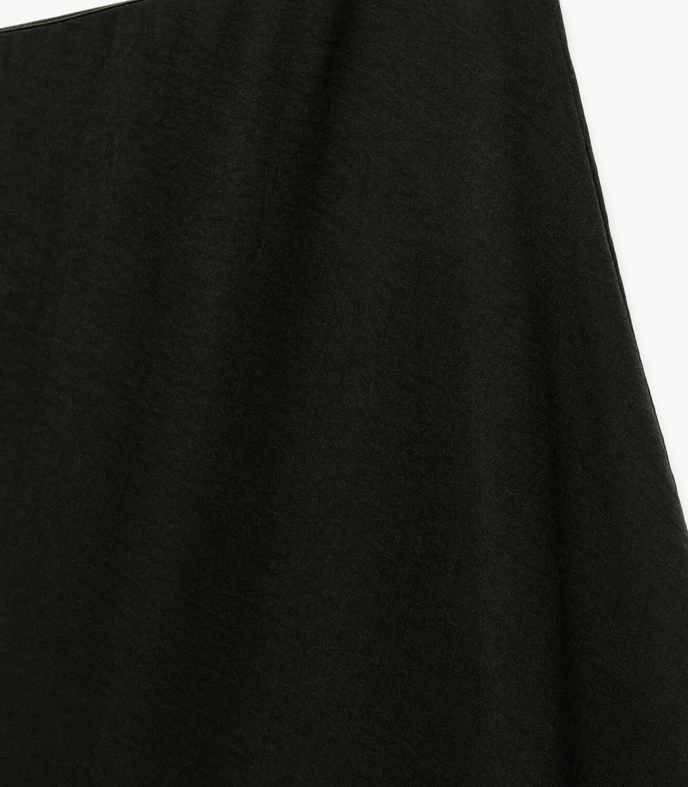 Koton Zwarte Midi-Rok A-lijn black Hot