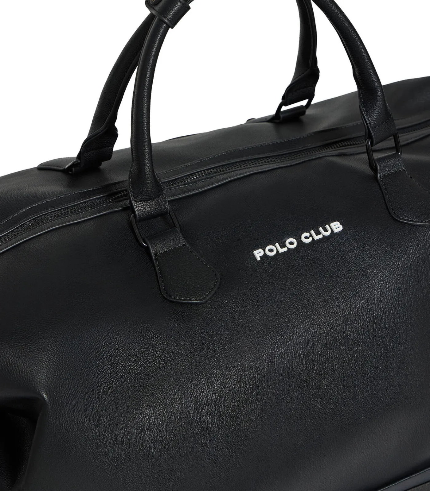 Polo Club Zwarte tas "Kent" met ritssluiting en -details black Hot